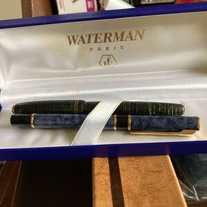 Waterman Paris Blue Pen Box